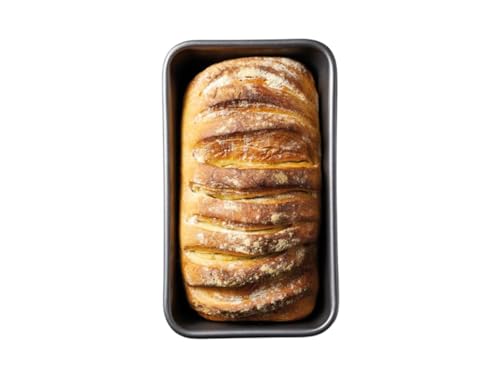 Miniatura 3 de Masterclass Molde Antiadherente Para Pan De 900 G 2 Lb, Sin Ptfe, Pfoa Ni Bpa, Robusto Acero Al Carbono De 1 Mm De Grosor, Para Hornear Panes Y Bollos, 23x13 Cm, Con Funda, Gris