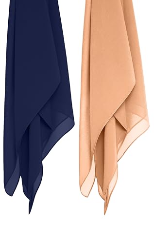 Image of Premium Georgette Hijab for Women, Lightweight and Breathable | 180x70 cm