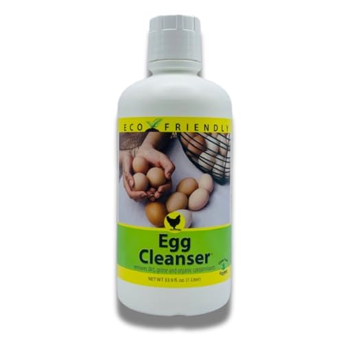 CareFree Enzymes 94177 Cleanser-1 Liter Egg Washing, 33.9 Fl Oz (Pack of 1)