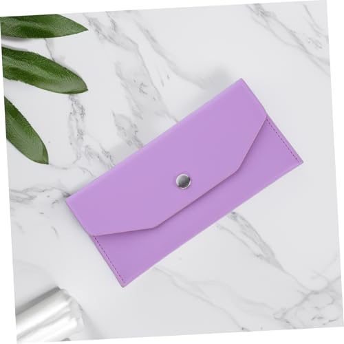 Operitacx 8-Piece PU Cash Envelope Wallet Set for Budgeting Reusable Money Organizer for Women Waterproof Cash Holder with Zipper and Bills4