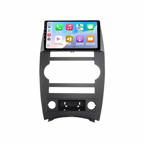 Radio Coche 2 DIN Android Auto Jeep Commander Evita Multas con Pantalla Táctil