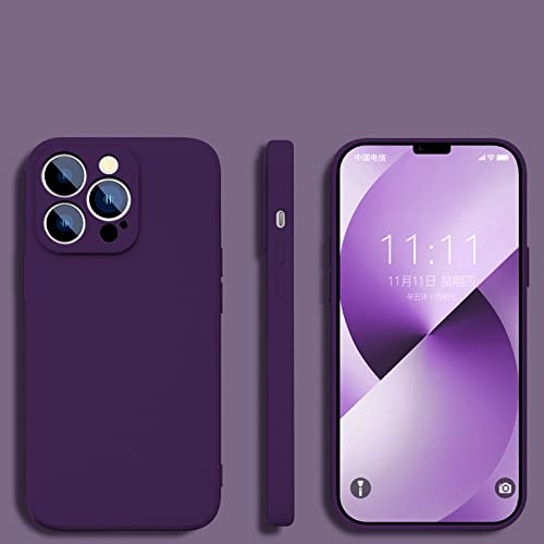 Coque silicone liquide antichoc carrée compatible iPhone 13 XS XR pour protection optimale