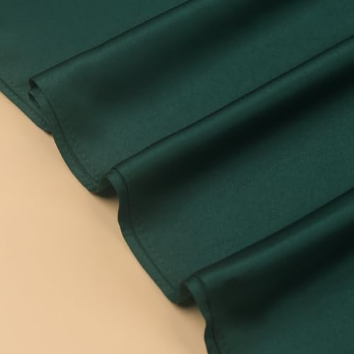 Silk Head Scarf Neck Wraps, 3PCS Large Square Solid Color Satin Hair Scarves Bandana For Women3