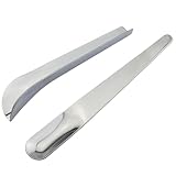 FMHXG 1Set Stainless Steel Grout Finishing Tool for Internal and External Corners Dual-Ended Metal Tile Grouting Finishing Tool Wall Tile Internal and External Corner Applicator