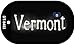 SMART BLONDE Vermont Flag Script Novelty Metal Dog Tag Necklace DT-9483