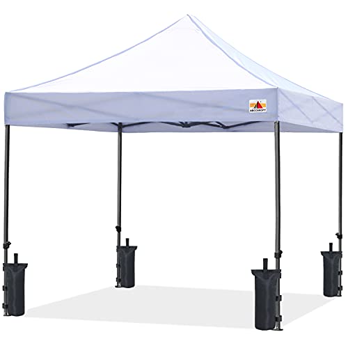 Abccanopy 112 Lbs Extra Large Canopy Sand Bags, 4-Pack, Black (Without Sand) #TOP4