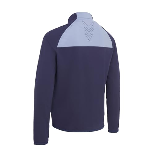 Callaway Golf Mens 1/4 Zip Chev Print Sweater - Peacoat - M - Image 3