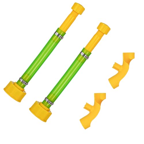 Seppicsa 2 PCS 10.8'' Anti-Spill Gas Can Spout Kit with Hose Bender