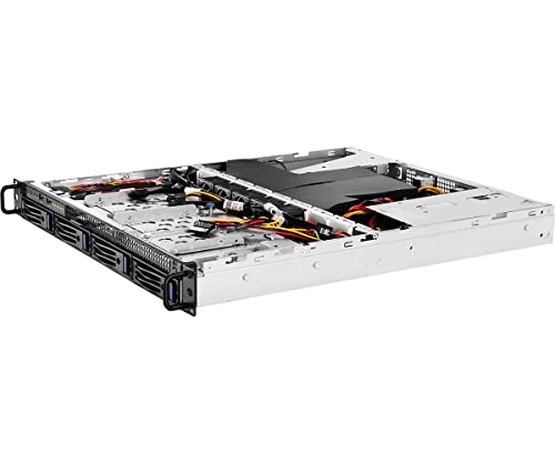 Asrock 1U4LW-X470 RPSU Serveur Barebone AMD Promontory X470 Emplacement AM4 Rack (1 U) Noir