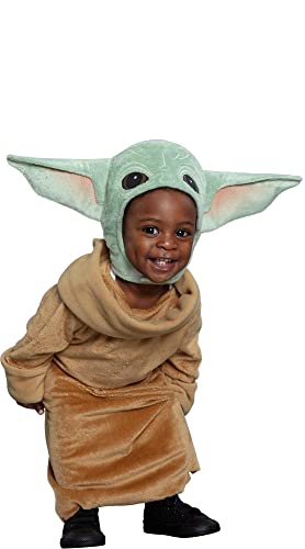 Amscan The Child Baby Yoda Halloween Costume For Infants, Star Wars The Mandalorian, 12-24 Months, Includes Robe, Hood #TOP1