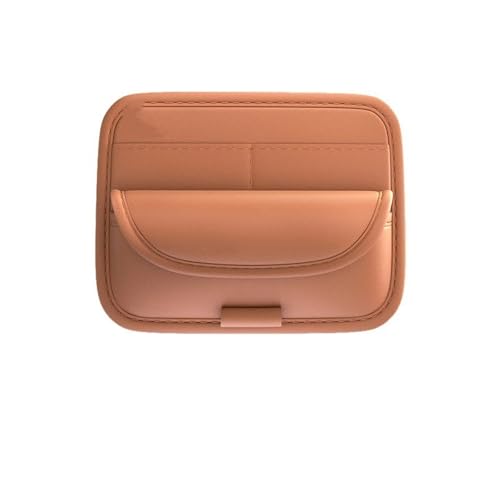 Étui pour lunettes de soleil de voiture anti-rayure avec clip beige pour 911