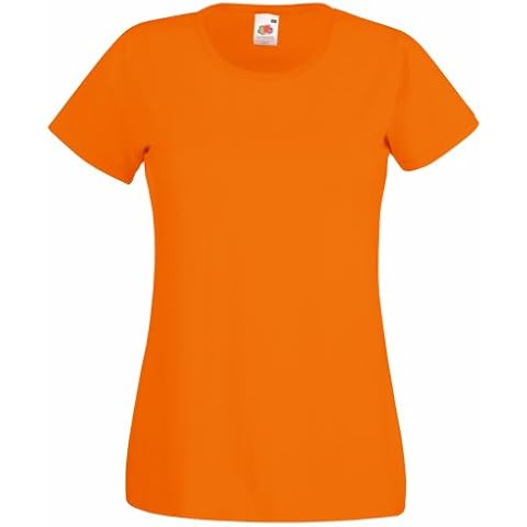 Fruit Of The Loom Women's Jersey T-Shirt, Orange Cover