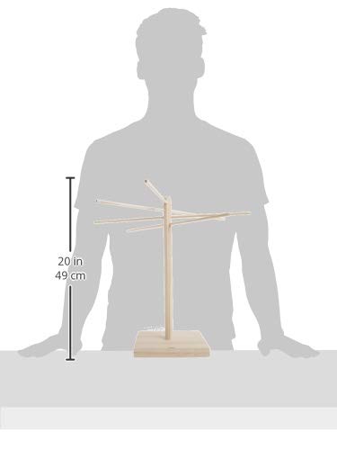 Norpro Pasta Drying Rack Wood, 2.6 #TOP5