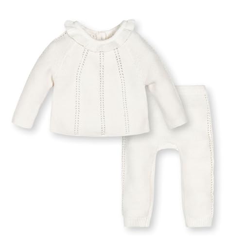 Hope & Henry Layette Cable Knit Sweater Set