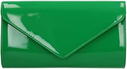 SwankySwans Alisa Patent Party Prom Evening Clutch Bag