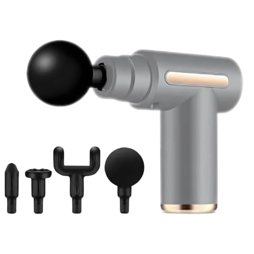 Massageador Elétrico Portátil Pistola Muscular Recarregável Profi...