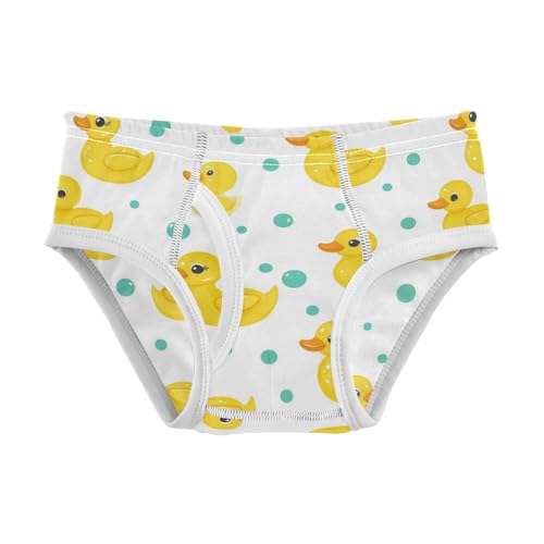 Wusikd Yellow Ducks Boys' Underwear Cotton Boys Briefs Soft Toddler Underwear 2T