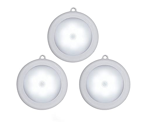 Image of VGMAX LED Motion Sensor Light, USB Rechargeable LED Nightlight, Wireless Sensor Wall Light, Camping Light White LED Light Night Lamp(White)(Pack of 5) (5)