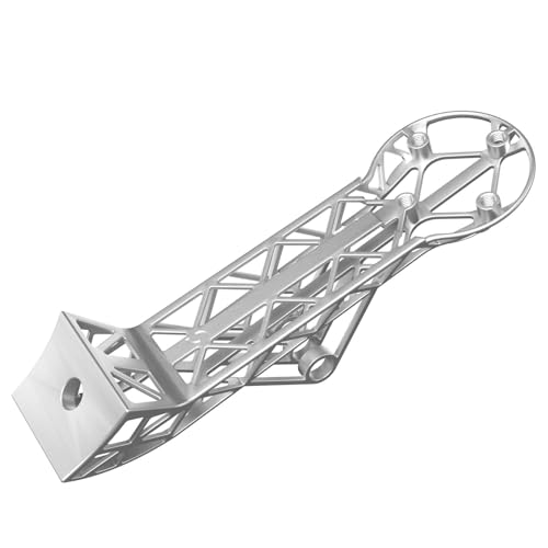 Samassi 3D Printed Titanium Bike Computer Mount, Ultra-Light Bicycle Computer Mount for Road Bikes Integrated Handlebar Compatible with Garmin, Wahoo, Bryton, GoPro and Headlight