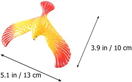 jojofuny 6pcs Balance Bird Balancing Eagle Gravity Bird for Physical Science Prop Office Desktop Decoration Decompression Gift (Random Color)