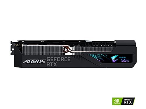 GIGABYTE AORUS GeForce RTX 3080 Ti Master 12G Graphics Card, Max Covered Cooling, 12GB 384-bit GDDR6X, GV-N308TAORUS M-12GD Video Card by GIGABYTE - Used condition - Image 8