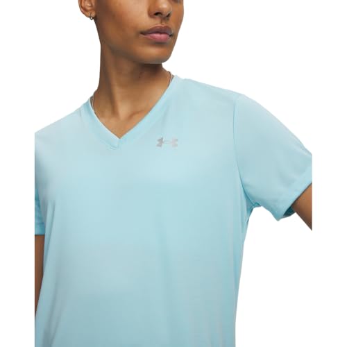 Image of Under Armour Women's Velocity Twist Short Sleeve V Neck T Shirt