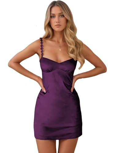 Satin Homecoming Dresses for Teens Short Spaghetti Straps Corset Cocktail Dress