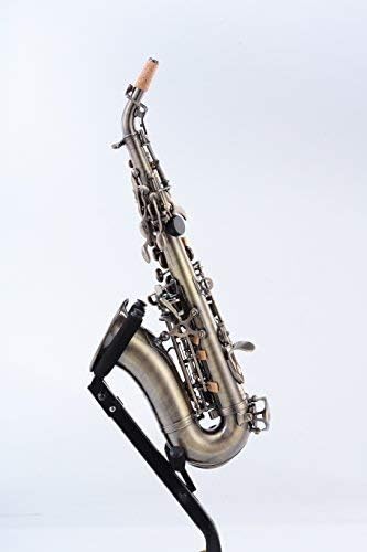 KYT Music Curved Sorprano Saxophone, Antique Finish, With Canvas Case