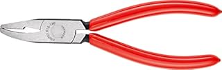 Knipex Glass Nibbling Pincer black atramentized, plastic coated 160 mm 91 51 160