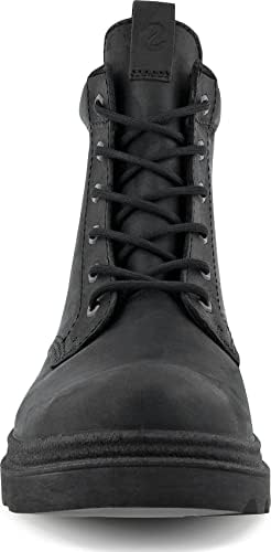 ECCO Men's Grainer Waterproof Lace Ankle Boot, Black Nubuck, 13-13.5 | Image 2