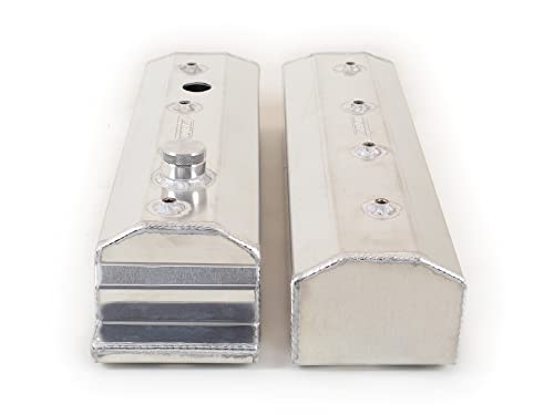 Image of Canton Racing 65-206 Valve Cover (for Small Block Chevy 93-97 F Body Fabricated Aluminum), 1 Pack