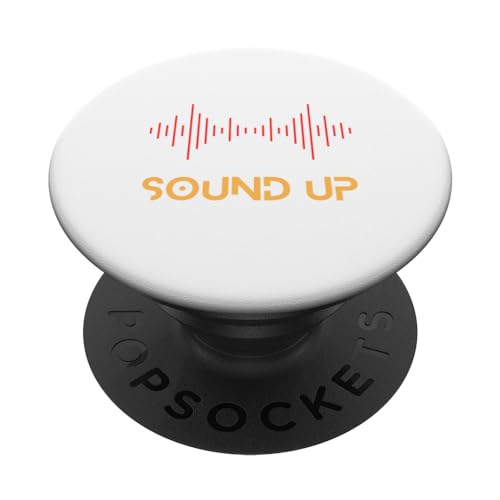 Sound up, música techno hardstyle, DJ PopSockets PopGrip Intercambiable