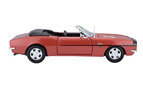 Modelo 1:24 Chevrolet Camaro SS 396 Convertible Bronze miniatura 4