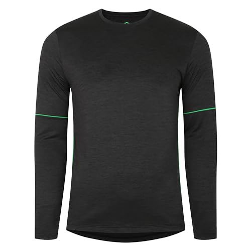 T-Shirt Umbro Pro Training Ls Marl Poly course à pied et entraînement extérieur