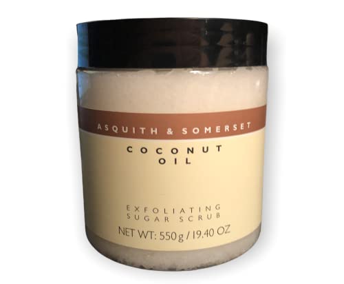 Asquith and Somerset Coconut Oil Exfoliating Sugar Scub 19.4 oz