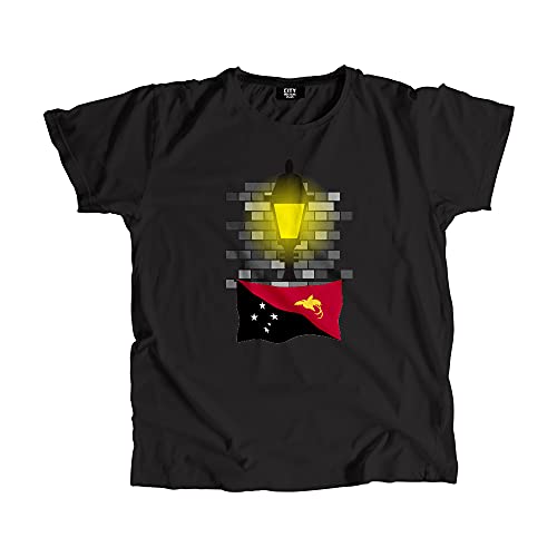 T-shirt Papua New Guinea Street Lamp Bricks pour hommes et femmes