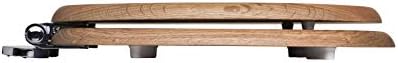 Croydex WL602376H Always Fits Toilet Seat , Solid Oak , 41.5 x 36.5 x 6 cm