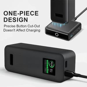 Image of ZORBES Compatible with Anker Prime 27650mAh Power Bank, Silicone Protective Cover Anti-Scratch Water-Resistant Silicone Guard Shield Case Designed for Reliable Daily Use and Enhanced Grip