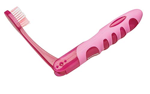 Escova Dentes Compact Macia, Kess, Rosa/Azul