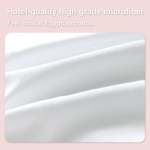 Sleepwish 3 Pieces Floral Unicorn Bedding Black Cartoon Unicorn Duvet Cover Set Black Colorful Flower Cute Leaves Bed Cover for Kids Girls Bedroom (Full)