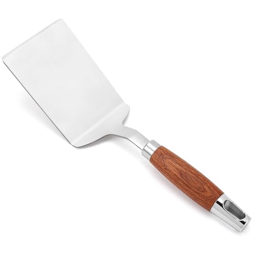 Stainless Steel Spatula Turner, Vayvnt Heavy Duty Metal Griddle Spatula for Cast Iron, Kitchen...