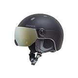 OPTIMALE TRAGEKOMFORT - Weiche Ohrpads; Verstellbares gepolstertes Kinnband 12 Belüftungsöffnungen. Skihelm mit abnehmbarem für die Handwäsche geeignetes Innenfutter.