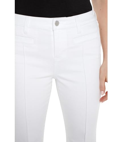 Liverpool Women's Lucy Bootcut Mid-Rise Stretch Denim Jean with Welt Pocket and Pintuck Details 32"2