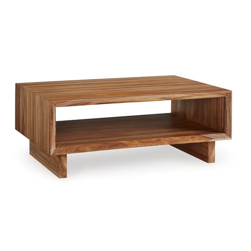 Signature Design by Ashley Dressonni Rustic Coffee Table with 1