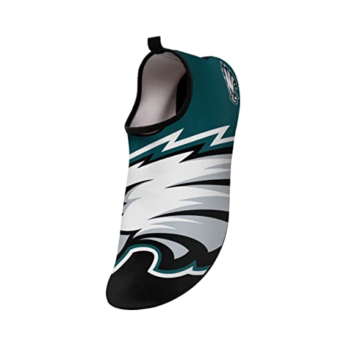 Image of FOCO NFL Mens Nflteam Logo Barefoot Beach Pool Quick-Dry Aqua Yoga Water Shoes