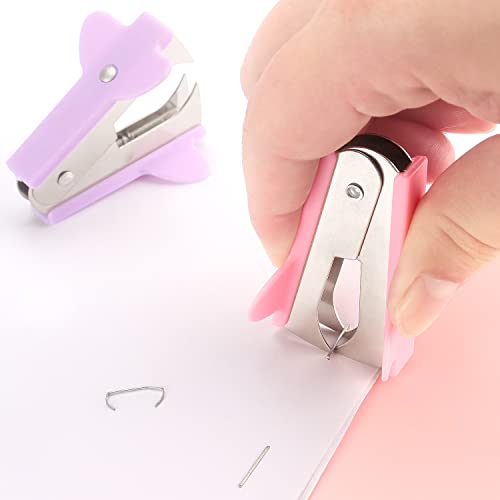 Zztx Staple Remover Staple Puller Removal Tool For School Office Home 3 Pack (Pink, Blue, Purple) #TOP5
