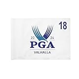 CoGolfing Drapeau de golf standard PGA 2024, insert de tube, 35,6 x 50,8 cm, en nylon 420D...