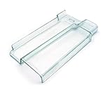 Kit 6 Telhas Vidro Transparente Modelos (Romana)