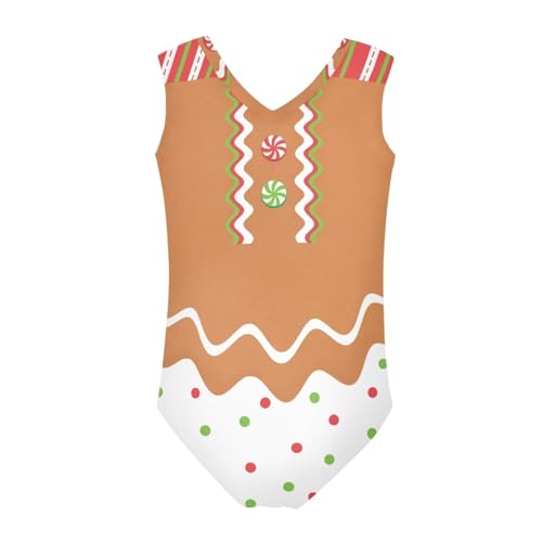 Image of INSTANTARTS Gymnastics Leotards Girl Dinosaur Dancewear Activewear Quick Dry
