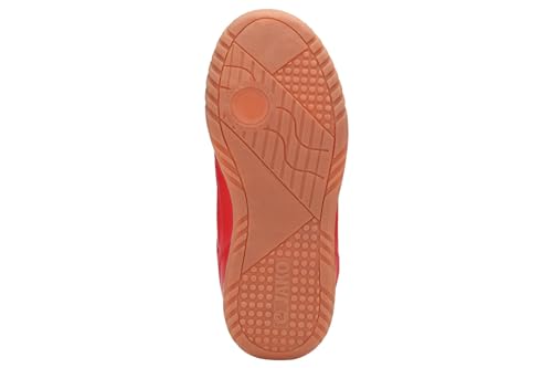 JAKO Unisex Kinder J-sh Winger Ev Hallenturnschuh, Fiery Red Jet Black, 34 EU
